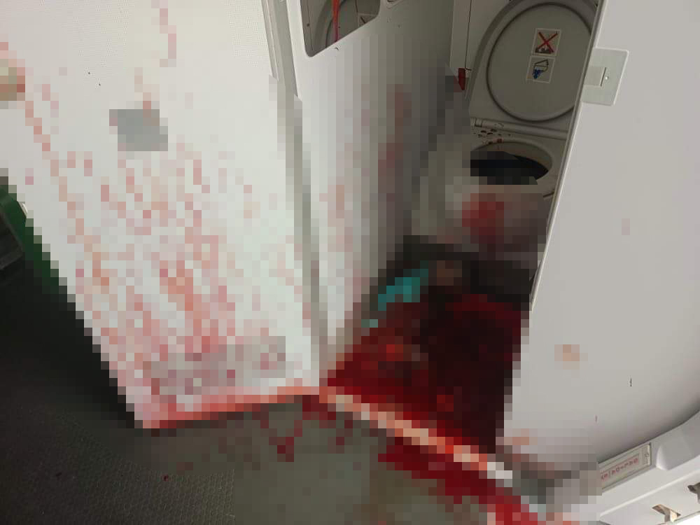 Uçak tuvaletinde korkunç olay! Pilot acil iniş yaptı