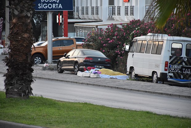 Ege'de 6,3'lük depremin ardından Bodrum'dan son görüntüler...