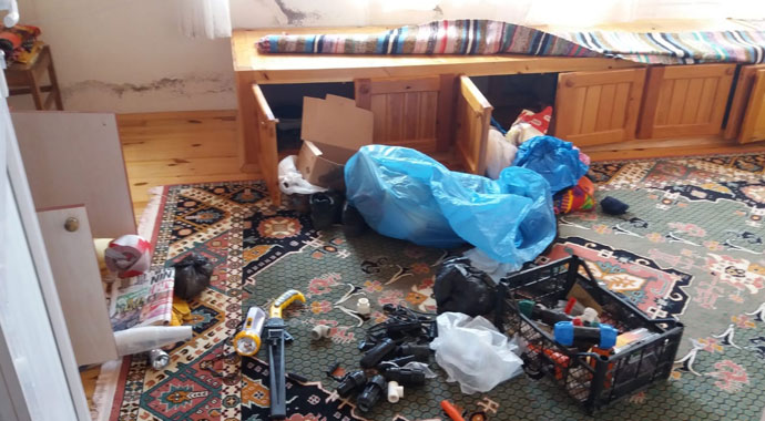 Hırsızlar yayla evlerine dadandı