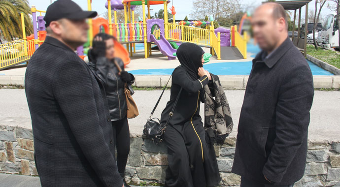 Dilenciler polis ve zabıtalara zor anlar yaşattı