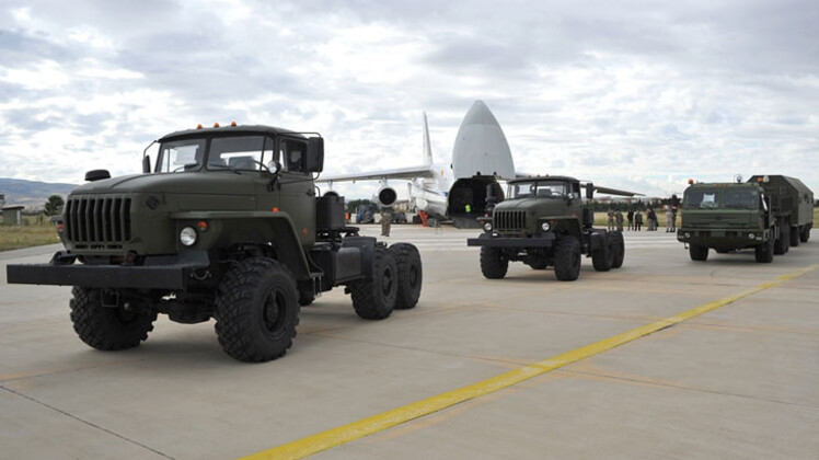 Bakanlık paylaştı! S-400'ün intikalinden ilk fotoğraflar