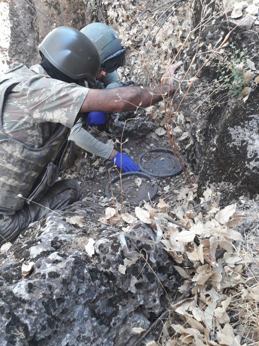 Kıran Operasyonu'nda çok sayıda mühimmat ele geçirildi