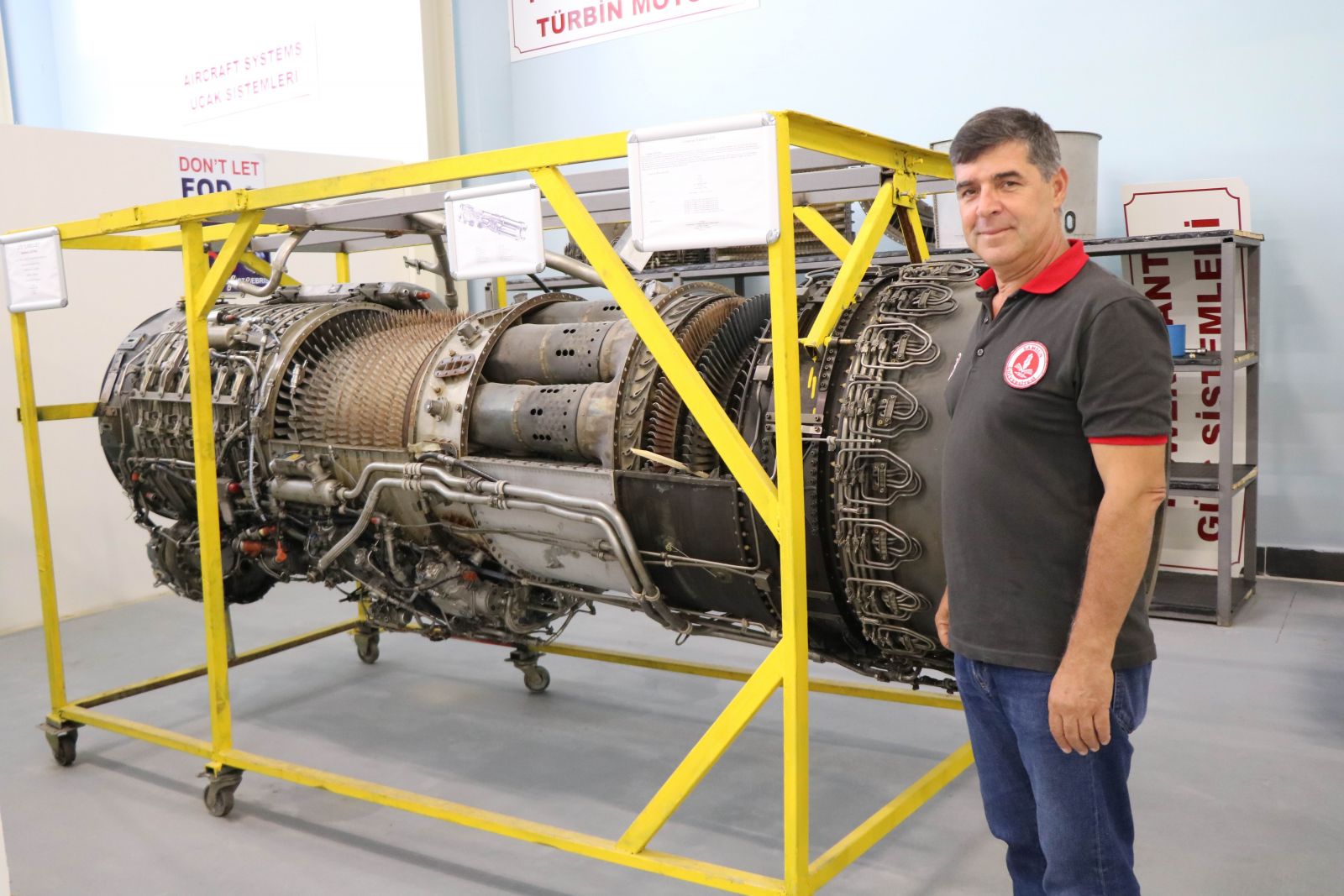 Uçak bakım personeli Samsun'da yetişiyor