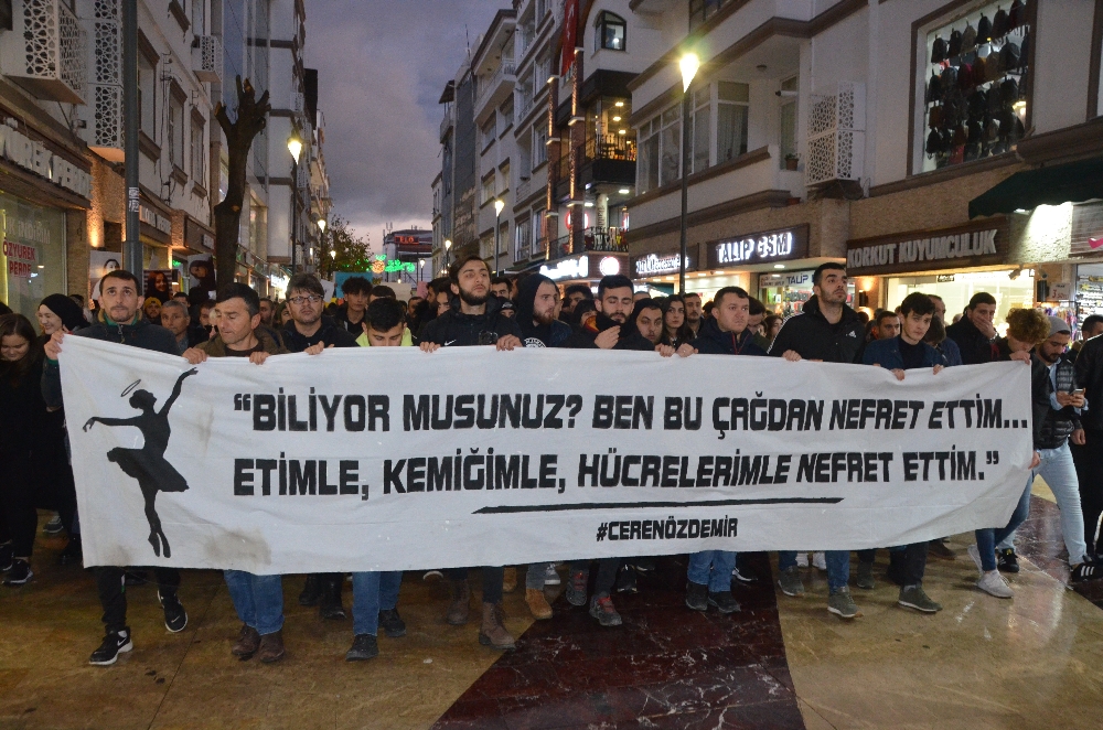 Ordu Ceren’e ağladı