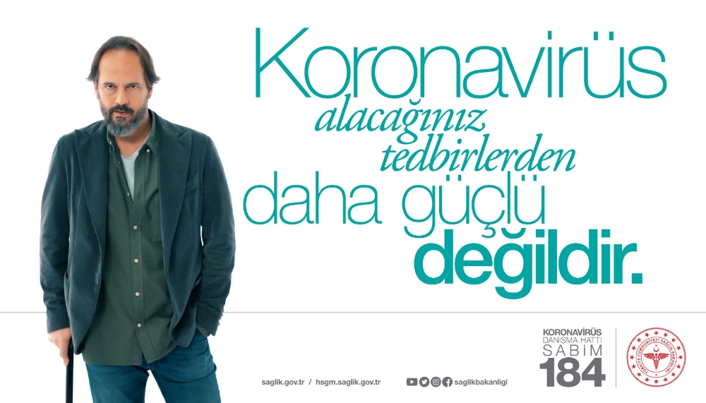 Koronavirüse karşı kamu spotları hazırlandı