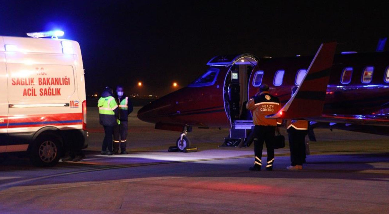 Hastalığına çare bulunamayan Yunus bebek tedavi için Türkiye’ye getirildi