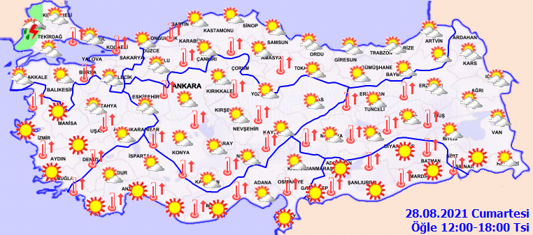 Meteoroloji'den flaş uyarı! Normallerin üzerinde olacak