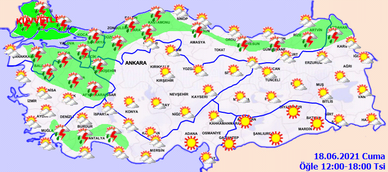 İstanbul ve Trakya için 'sarı kod' uyarısı