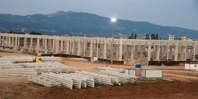 TOGG Gemlik tesisi hızla yükseliyor! 2022 sonunda üretime hazır