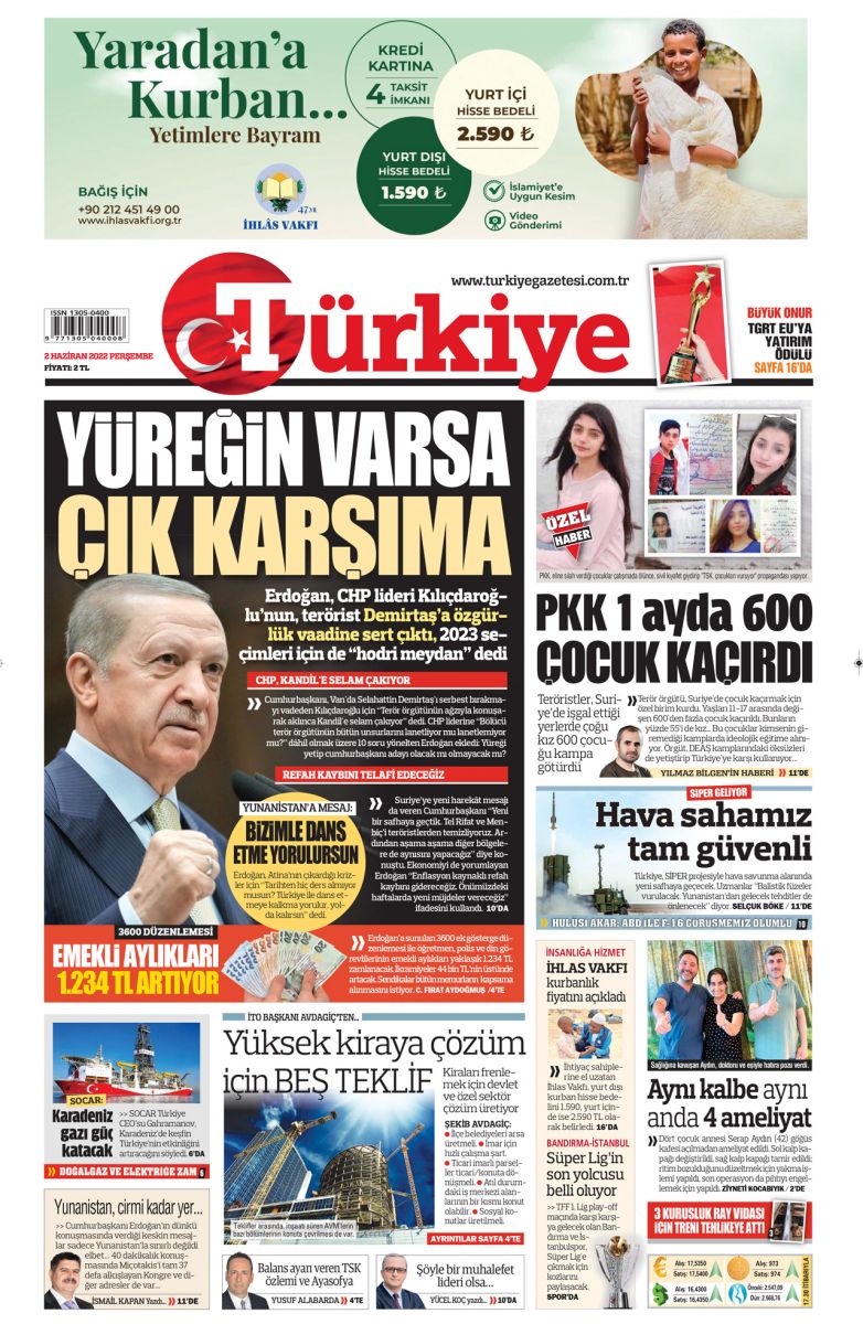 Cumhurbaşkanı Erdoğan: CHP, Kandil'e selam çakıyor