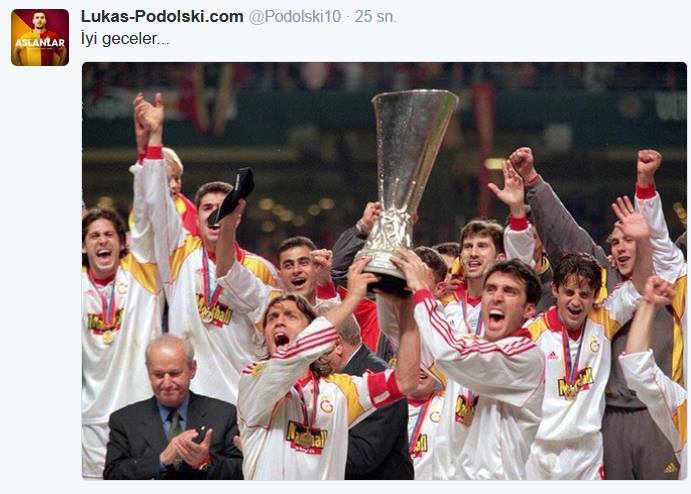 Podolski'den olay paylaşım! Podolski'den olay paylaşım!