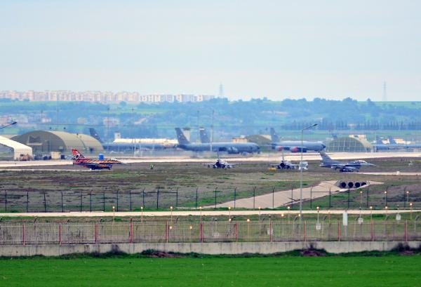 İncirlik'ten kaplan simgeli uçak havalandı