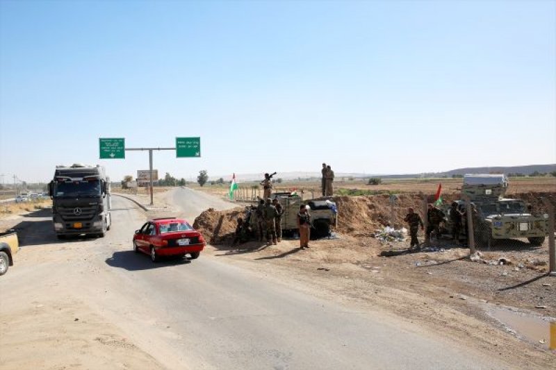 Erbil-Kerkük karayolu kapatıldı