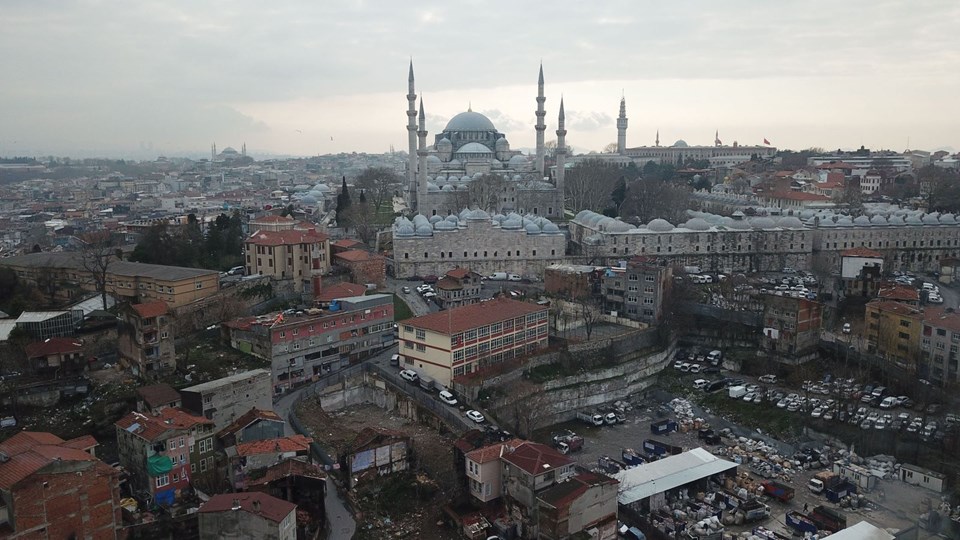 İstanbul'un tarihî semti Süleymaniye yenileniyor