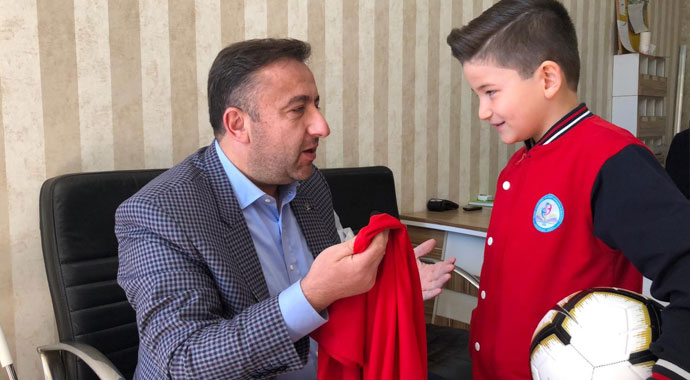 Cumhurbaşkanı Erdoğan’a mektup yazan Görkem’e cevap geldi
