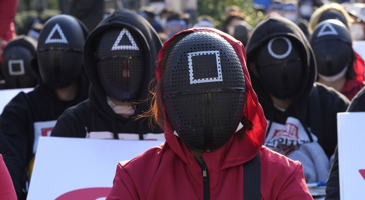 Güney Kore'de “Squid Game” isyanı!