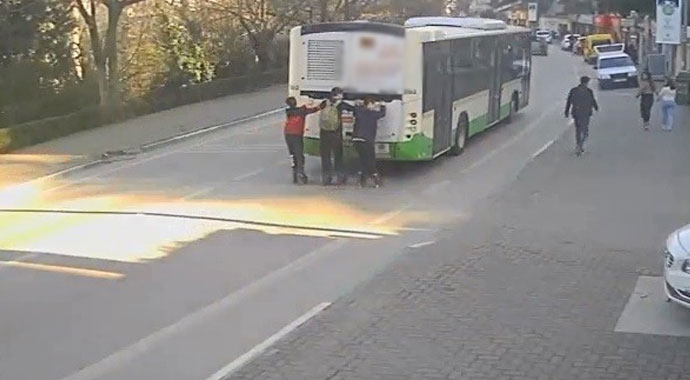 Bursa'da bu kadarına pes dedirten görüntü
