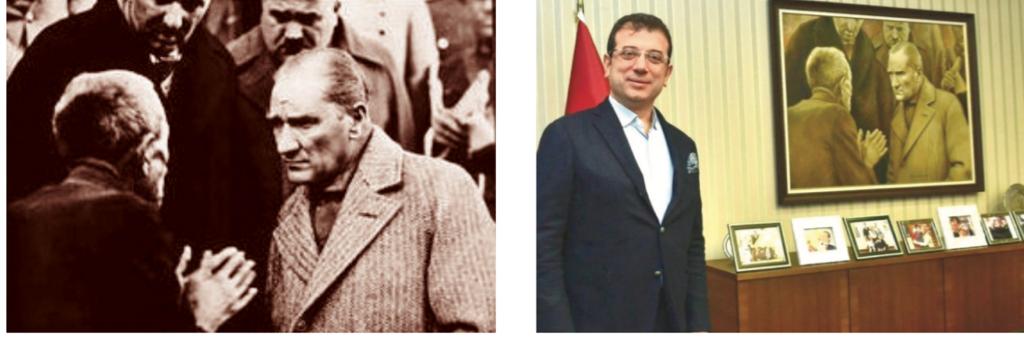 İmamoğlu’nun arkasındaki Atatürk fotoğrafının sırrı