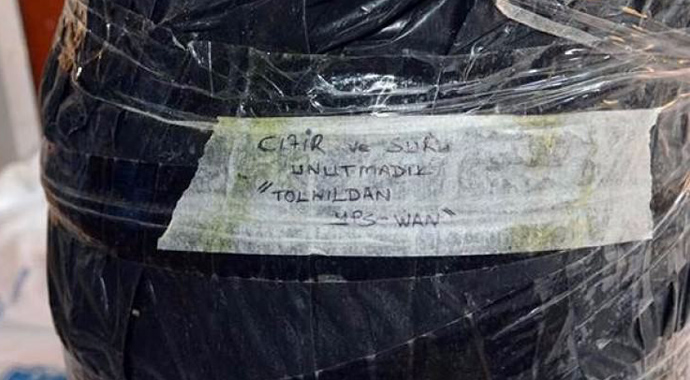 PKK'lı teröristler bu notu bıraktı!