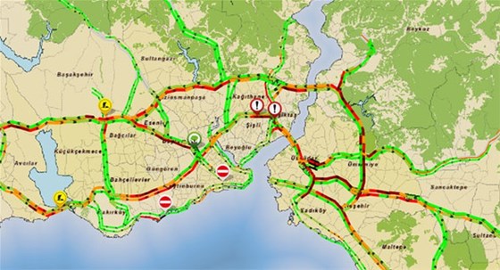 TEM'i kilitleyen kaza