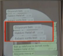 Babasının vurduğu genç kız son mesajını sevgilisine attı!