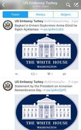 ABD Büyükelçiliği'nden skandal bildiri