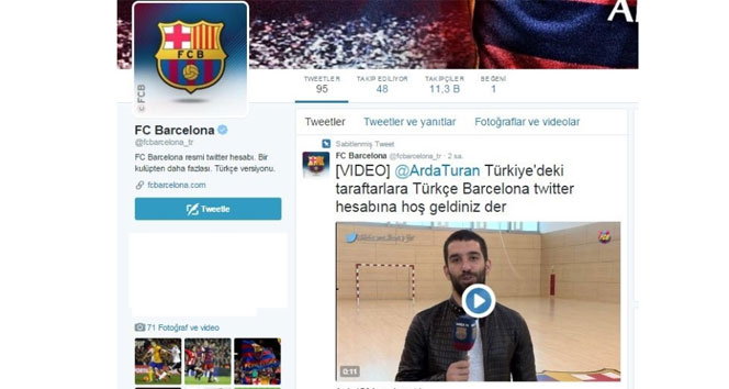 Barca’dan Türk futbolseverler için jest