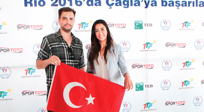 Rio yolunda 'Çağla'yan Türk