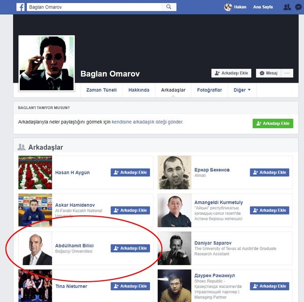 Kazak gazeteci bakın kim çıktı?