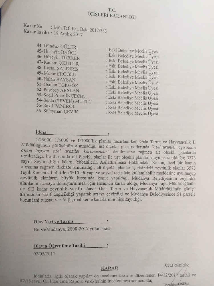 CHP'li belediye zeytinlikleri arsaya dönüştürdü