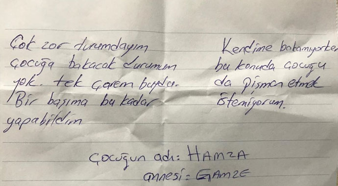 Hamza'yı AVM'de terk eden annesine 3 yıl hapis istemi