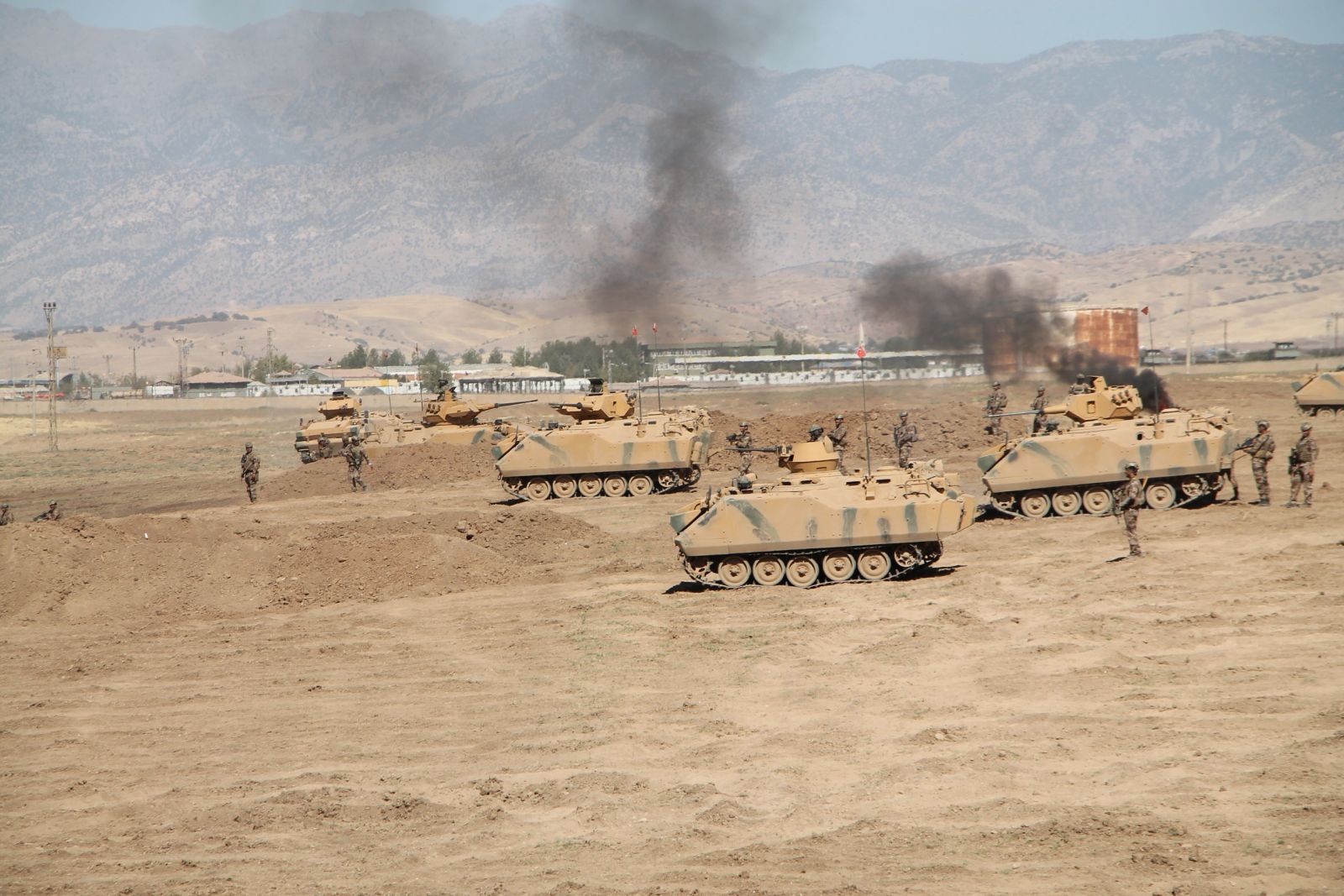 Silopi-Habur bölgesindeki tatbikat üçüncü safhada