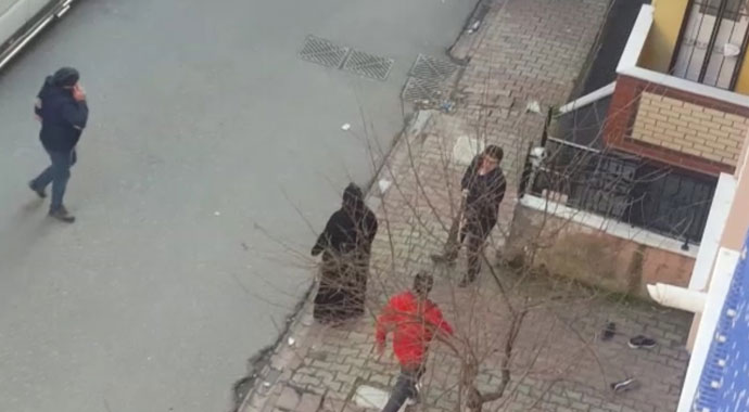 Pompalı tüfekle dehşet saçtı