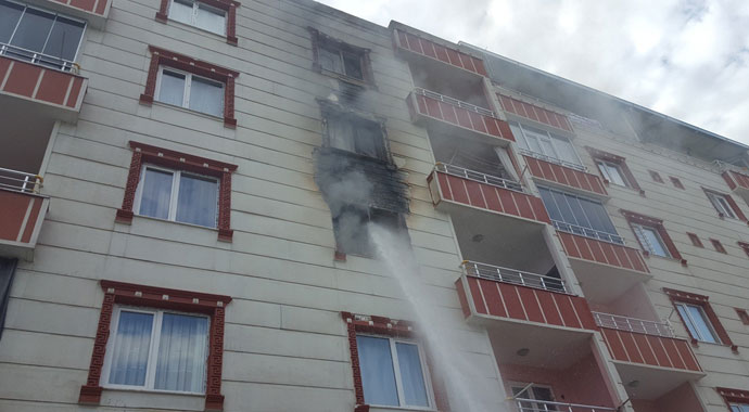 Diyarbakır'da korkutan yangın