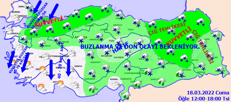 Meteoroloji, AKOM, İBB... Uyarılar peş peşe! Beklenen yağış başladı (18 Mart 2022 hava durumu)