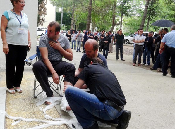 Alçıyı söktü ama yine de LYS'ye giremedi!