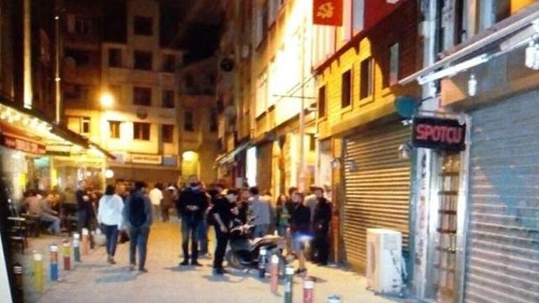 Komünist iki partinin üyeleri arasında bıçaklı kavga