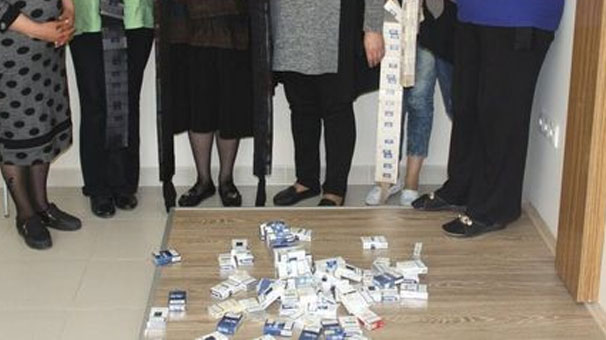 'Hamileyiz' dediler ama polis yemedi!