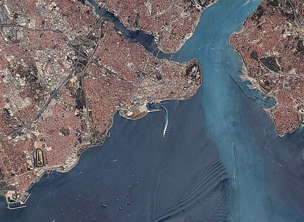 Yerli uydu RASAT'tan İstanbul görüntüleri