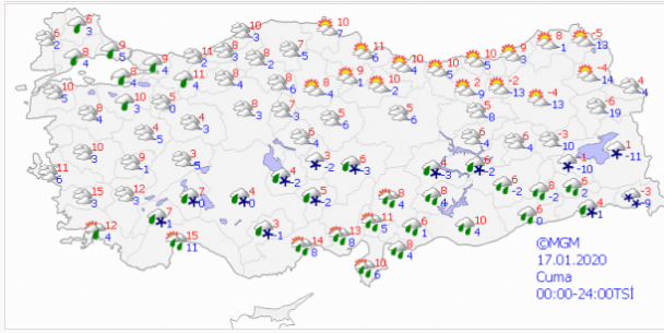 İstanbul'da kış yeni başlıyor