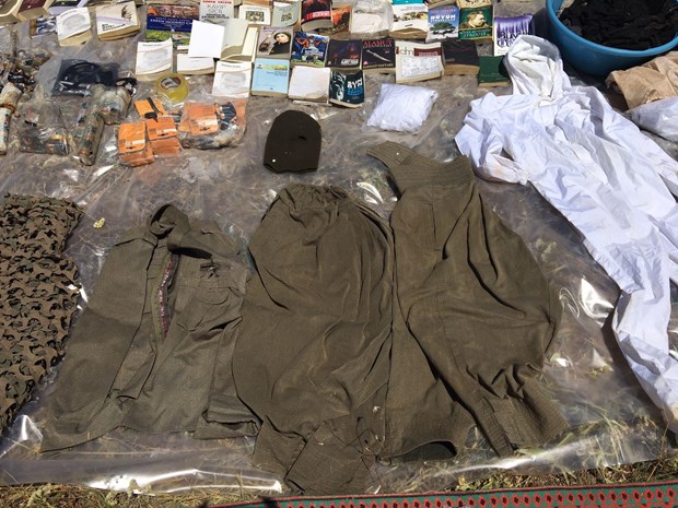 Lice'de 1 ton 190 kilo amonyum nitrat ele geçirildi