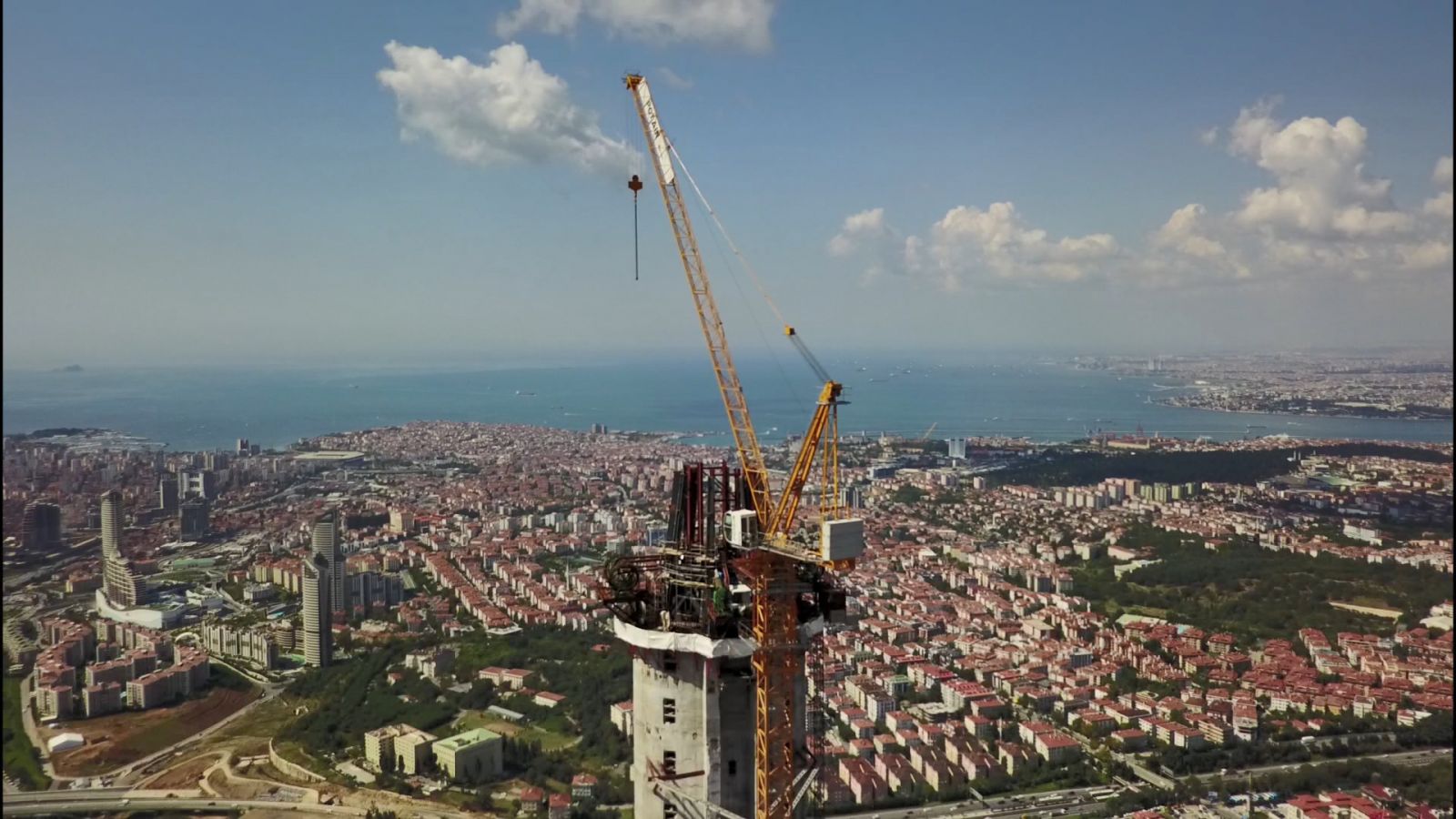 365 metrelik Çamlıca kulesinin yapımı bitiyor