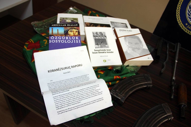 'Özyönetim' ilan etme hazırlanan 3 terörist yakalandı