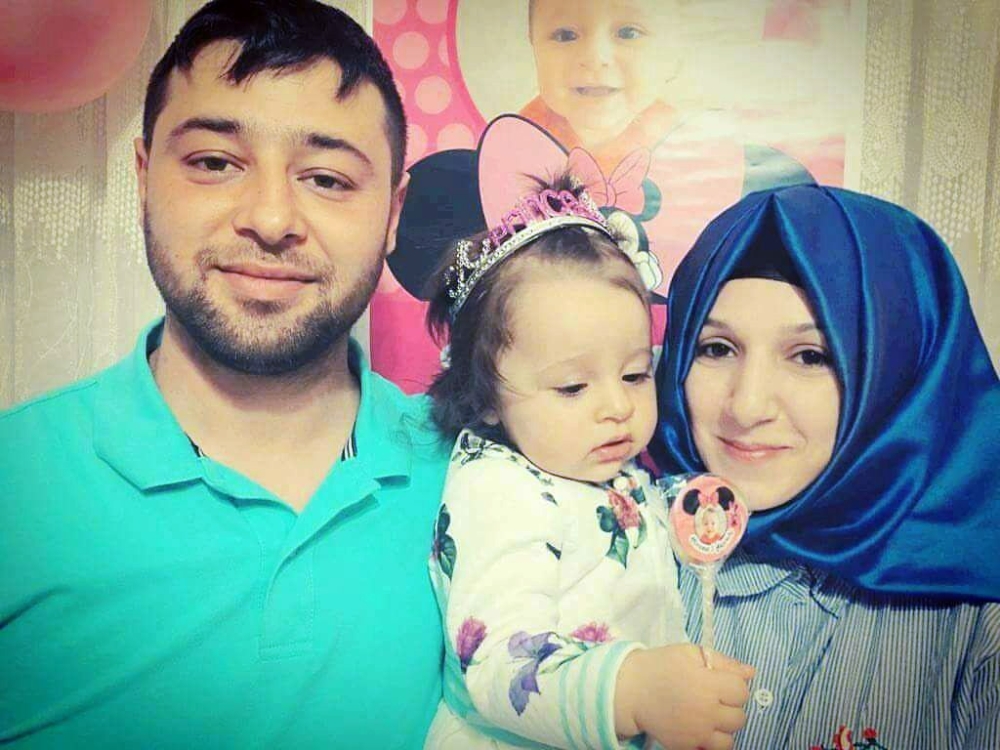 Şehit babaya son bakış