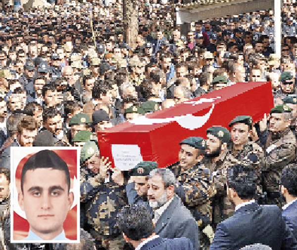 Kahramanları uğurladık