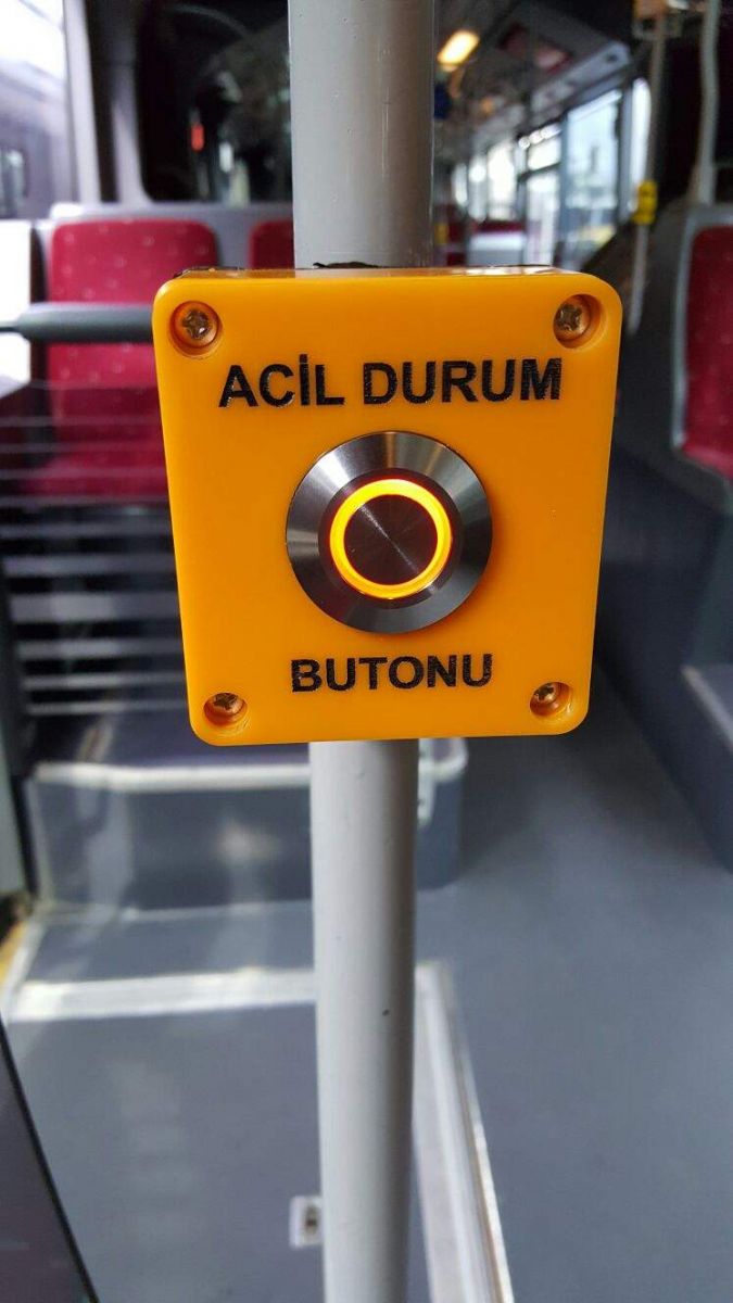 İETT otobüslerine acil müdahale butonu eklenecek!