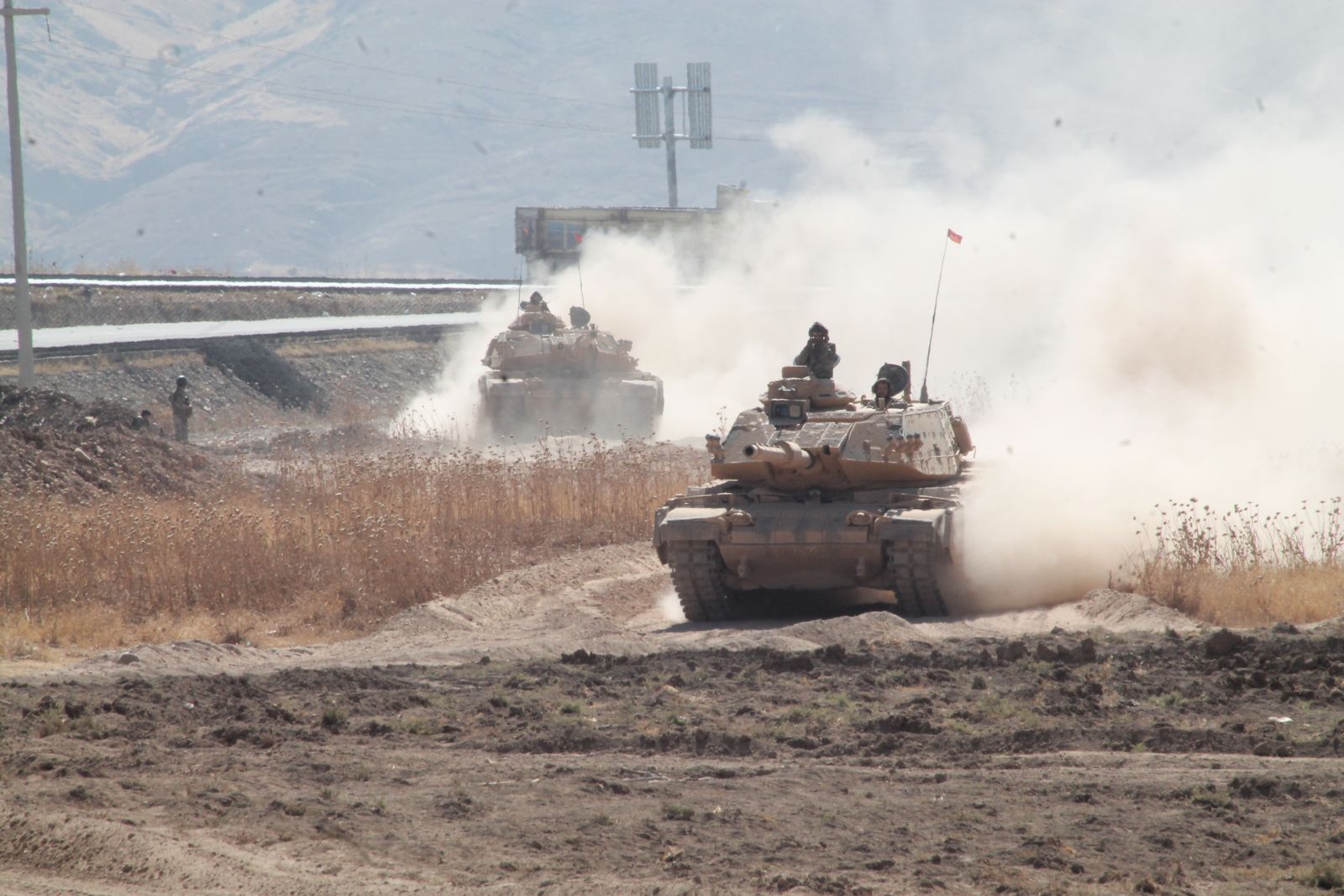 Silopi-Habur bölgesindeki tatbikat üçüncü safhada