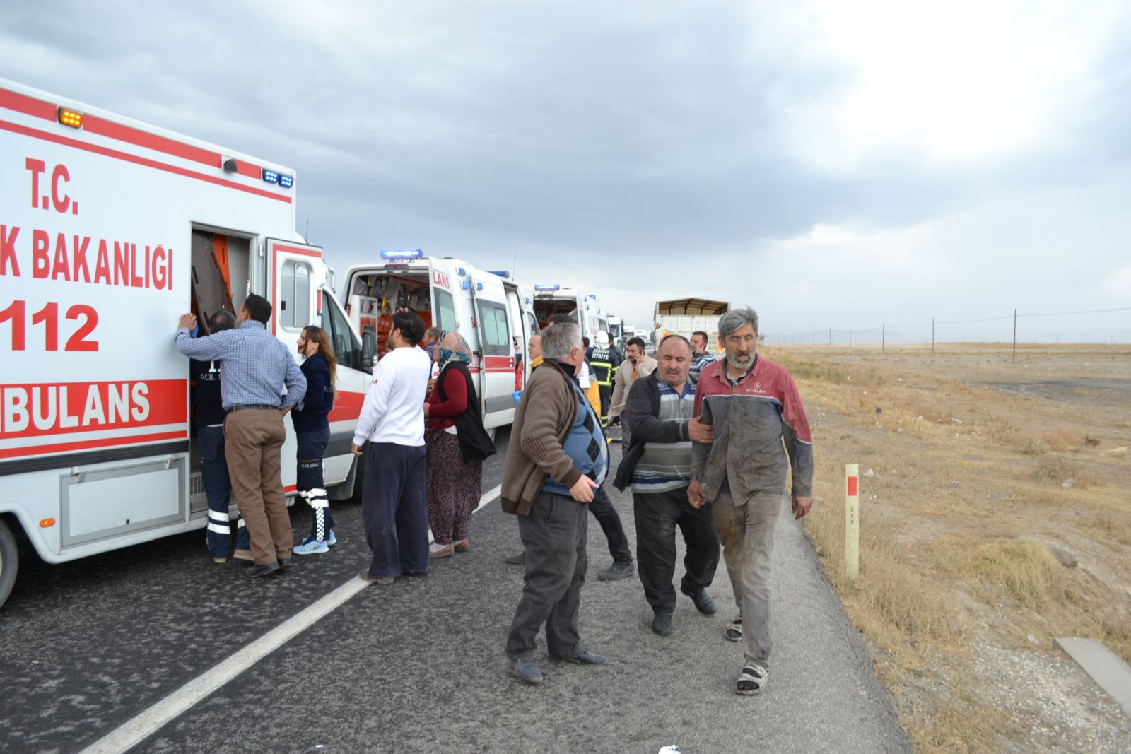 Aksaray’da zincirleme kaza: Ölüler ve yaralılar var