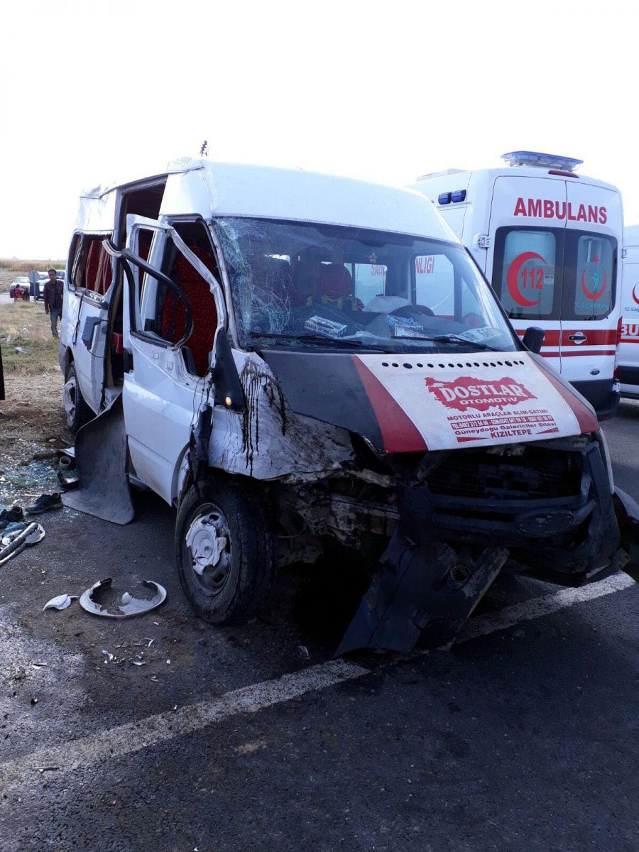 Mardin'de kaza: Yaralılar var