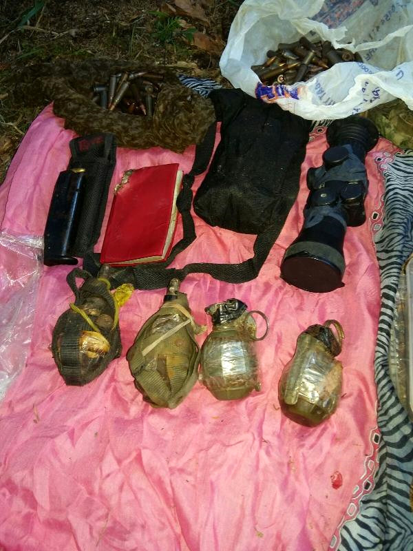 Trabzon'da PKK'nın mühimmat sığınağı, ayının toprağı eşmesiyle ele geçirildi
